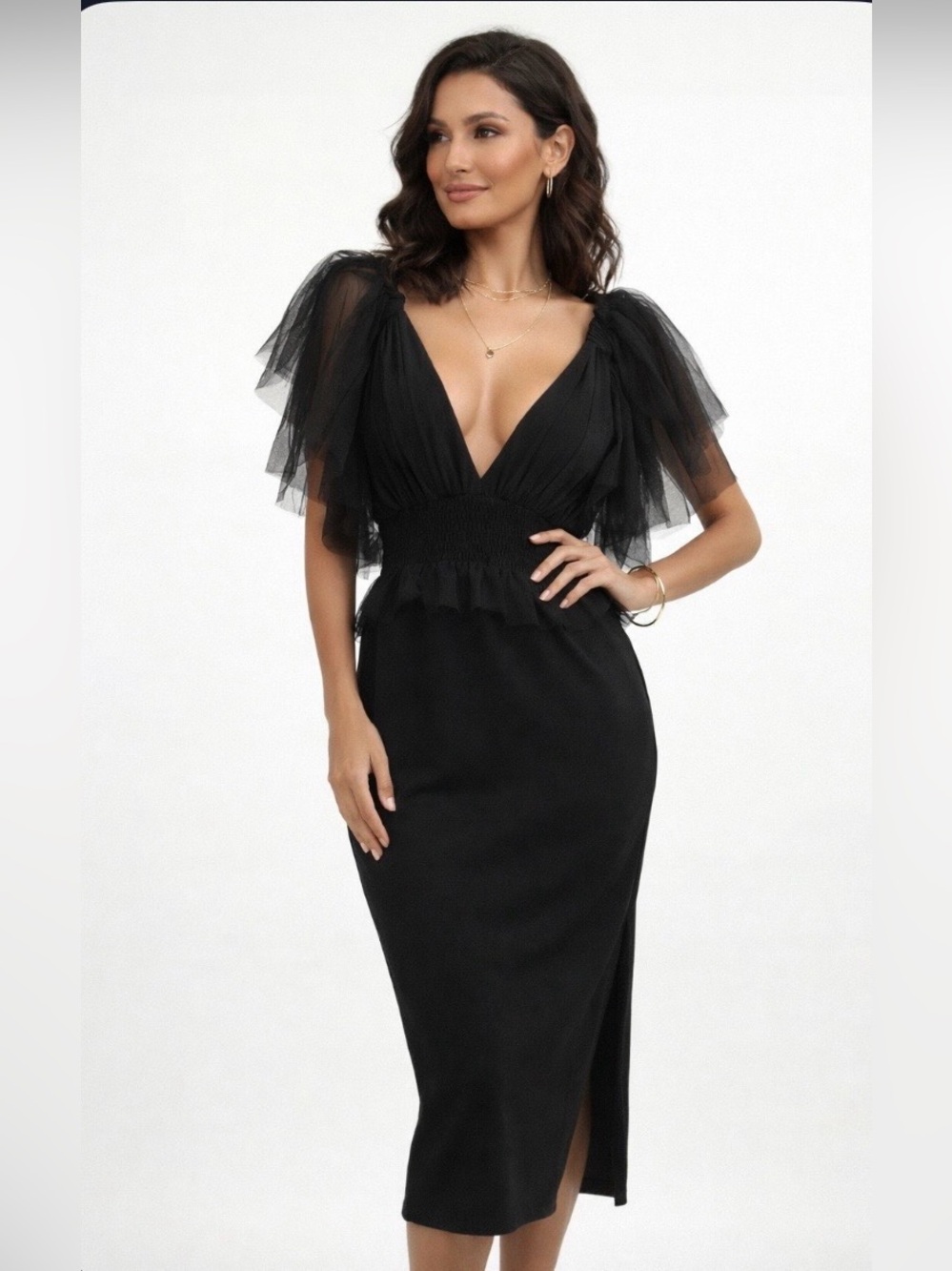Jrs. Little Black Dress - Picture 2 of 16